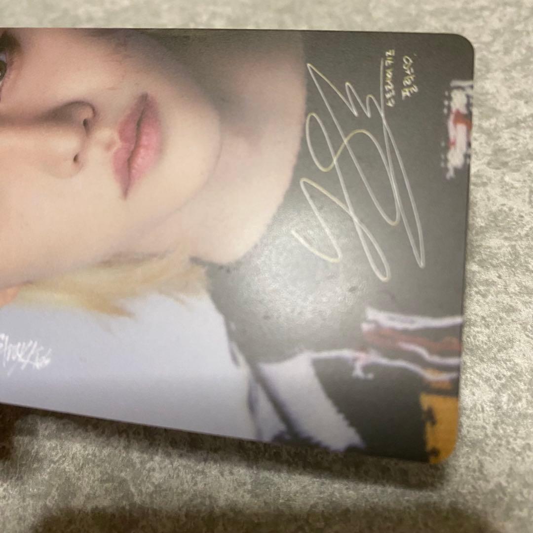 DFESTA straykids フィリックス 入場特典トレカ 難アリ - メルカリ