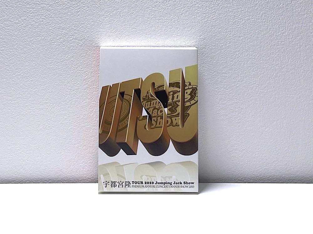 廃盤 宇都宮隆 Tour 2010 Jumping Jack Show FC限定 Blu-ray］Takashi Utsunomiya Solo 20th Anniversary Tour 2012