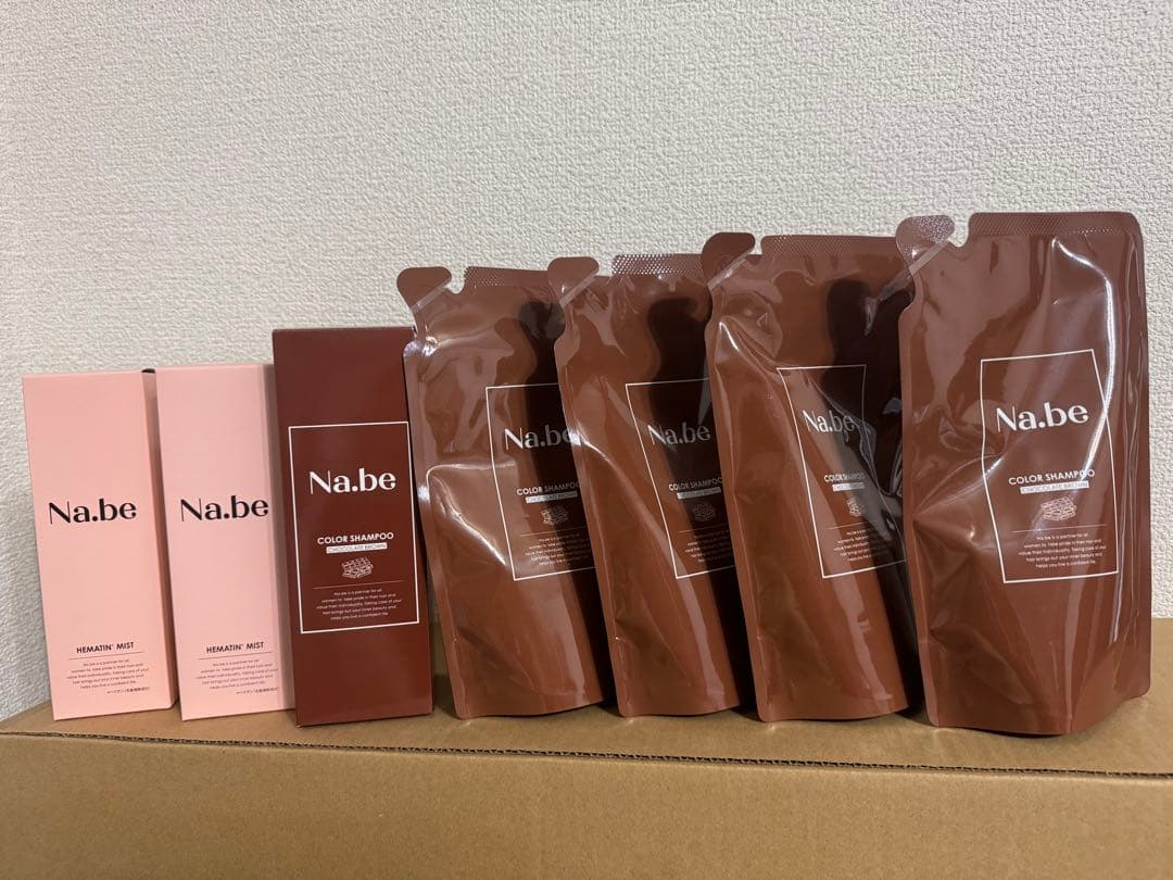 Na.be カラーシャンプー ブラウン Hミスト セット 楽天市場】＼ 楽天1位 5冠 ／【公式】Na.be ヘアカラーシャンプー Nabe