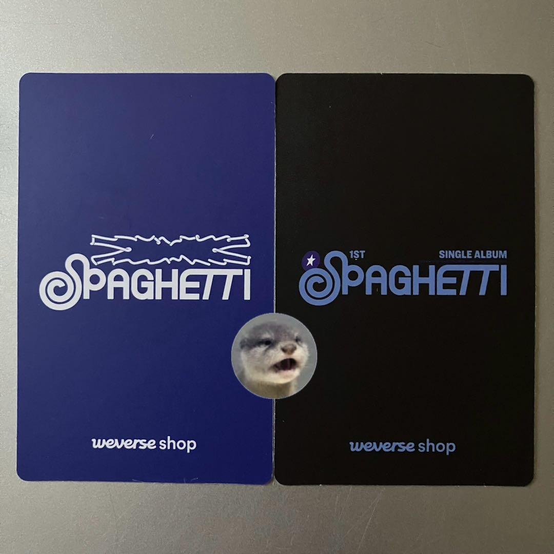 LE SSERAFIM SPAGHETTI AAA 2025 特典 ウンチェ - メルカリ