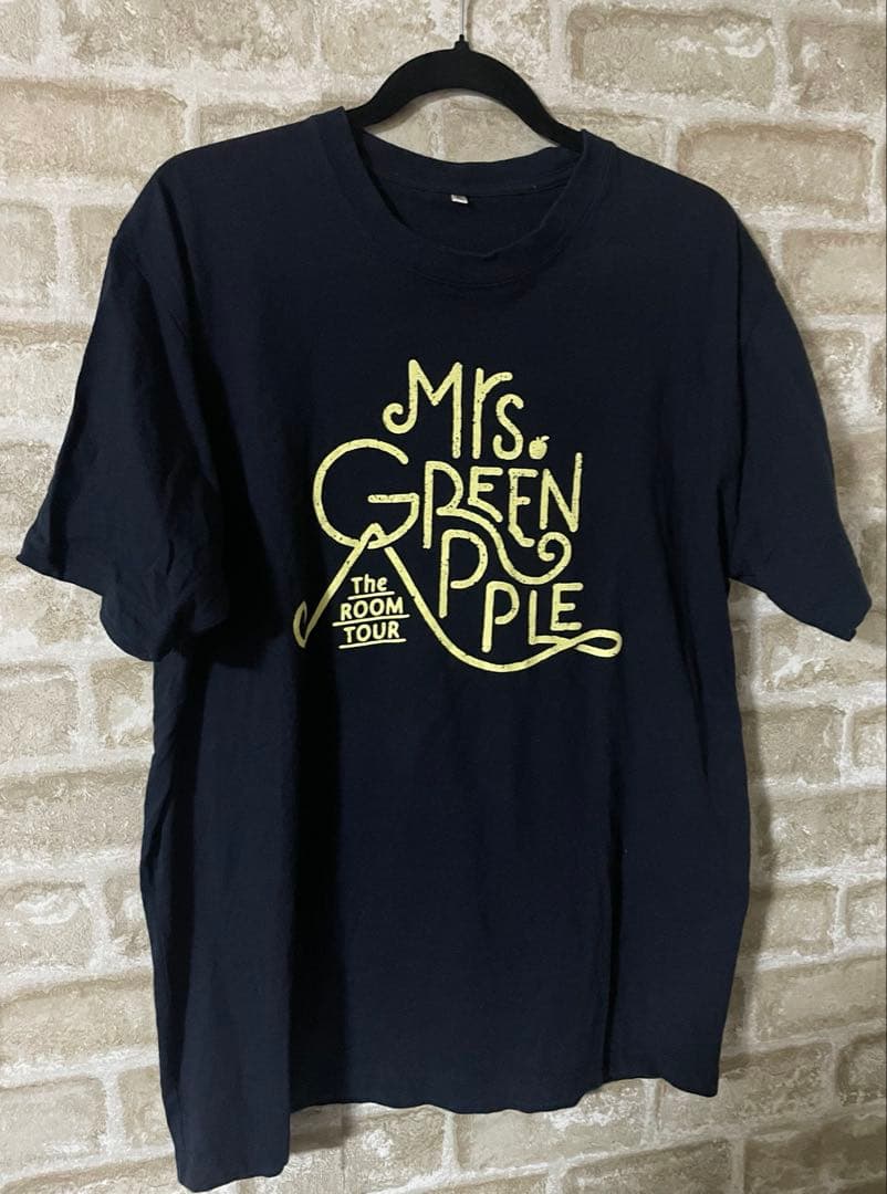 Mrs. GREEN APPLE メンズXL Tシャツ ザルームツアー ロックT - メルカリ