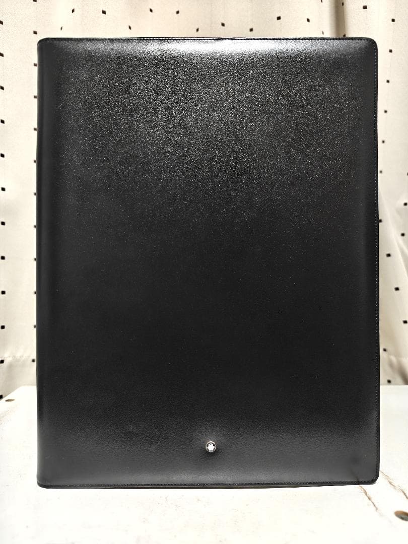 新品同様品 モンブラン A4 レザー ノートパッドホルダー オルガナイザー ll.jpg