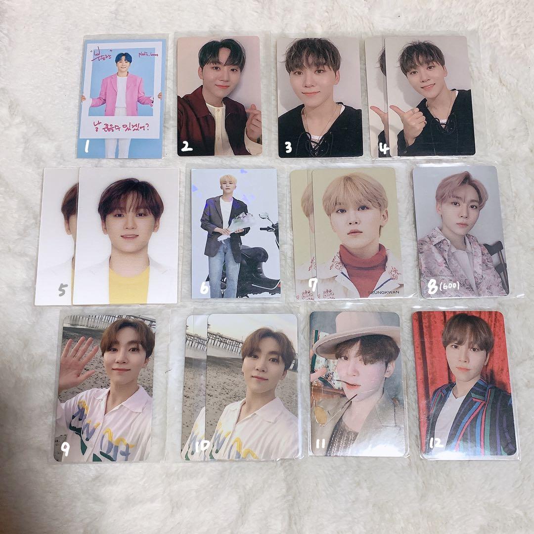 ‪♥‬ SEVENTEEN スングァン トレカ SEVENTEEN スングァン トレカ Holiday - メルカリ