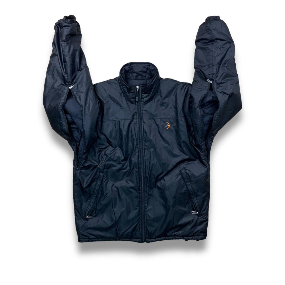 90s MOONSTONE ヴィンテージパデッドジャケット パフ 中綿 ブラック