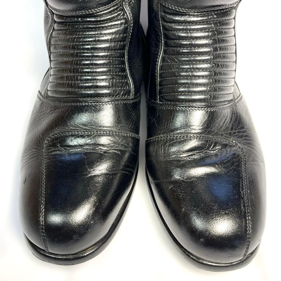 KADOYA カドヤ　ライダースレザーブーツ　ブラック　25.5cm