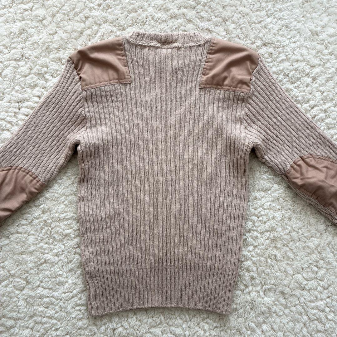 美品80sコマンドセーター L.L.Bean ニット M バーズアイ ミリタリー