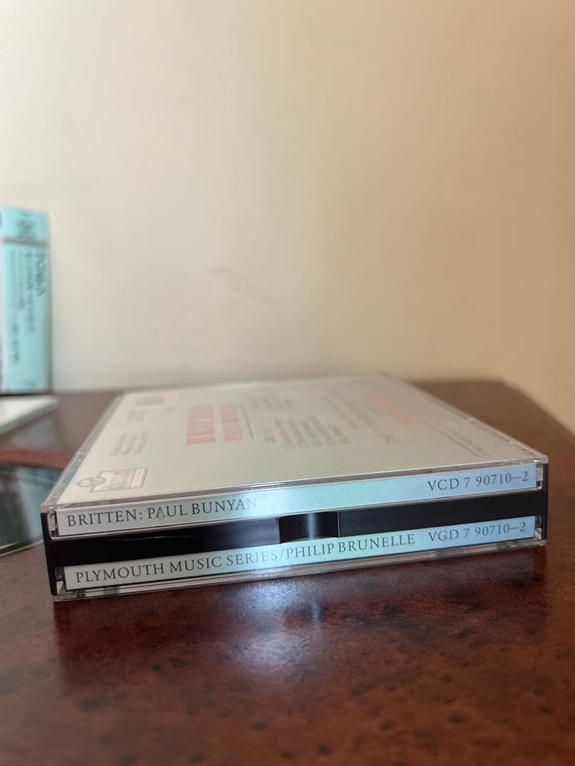 見本品 美品 ブリテン ポール・バニヤン 1988年2CD 帯付き クラシック