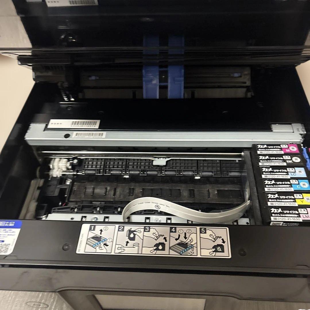 EPSON EP-884AB インクジェットプリンター ジャンク品 - メルカリ