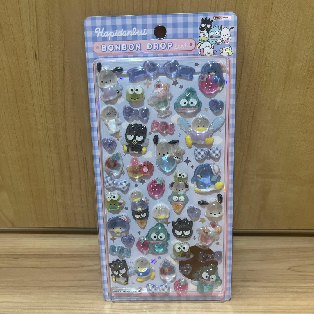 正規品】 サンリオ はぴだんぶい 第二弾 ボンボンドロップシール 新品
