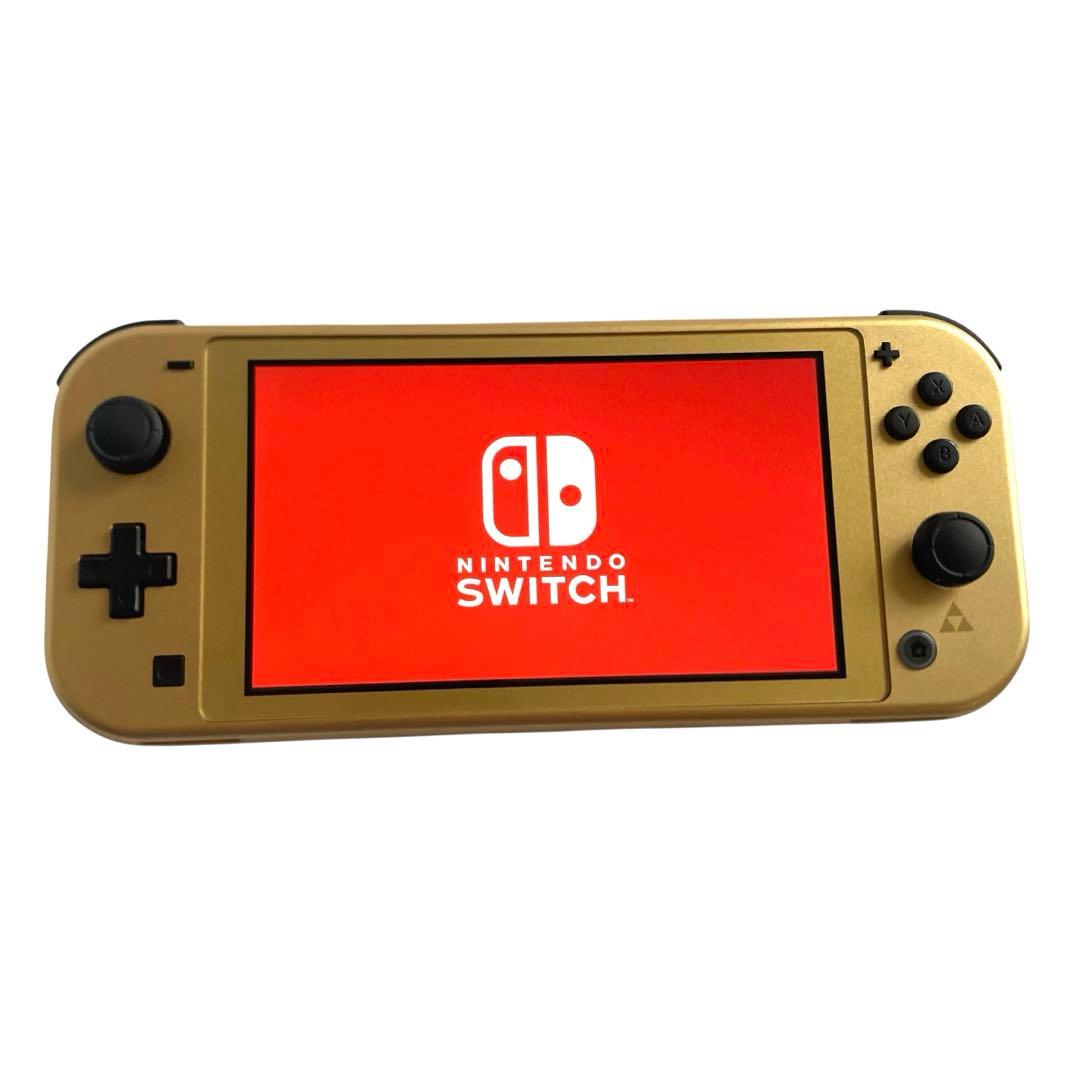 N*様 良品 Switch Lite ゼルダ限定 Hyrule 動作良好 ゴール - メルカリ