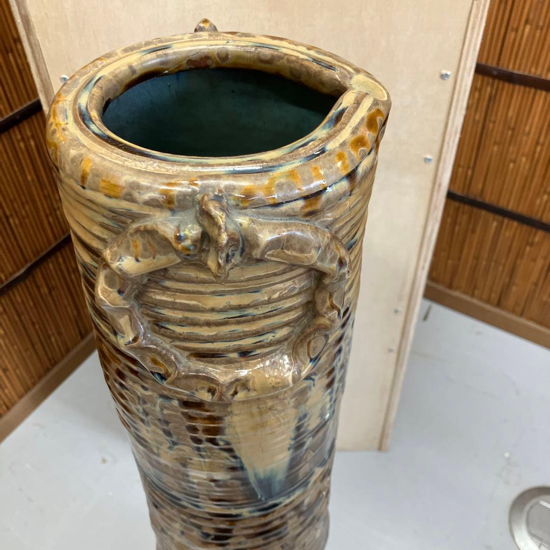 骨董品 華道道具 筒型花器 大正時代から昭和初期 S1068KOTK