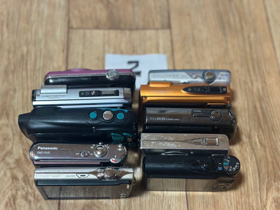 10台 デジカメラ まとめ【動作未確認ジャンク扱】②