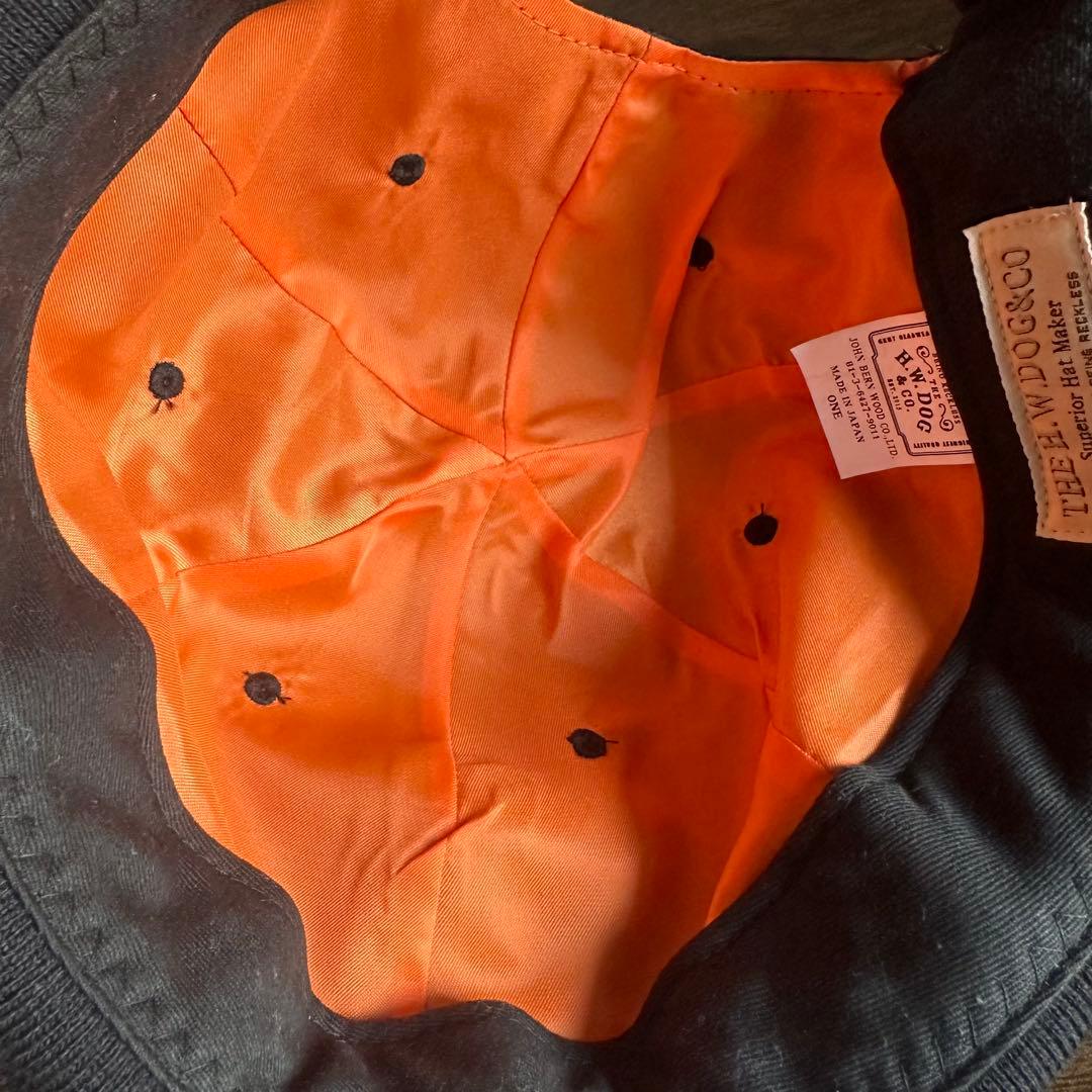 帽子 THE H.W.DOG&CO. MA-1 ROLL CAP Black