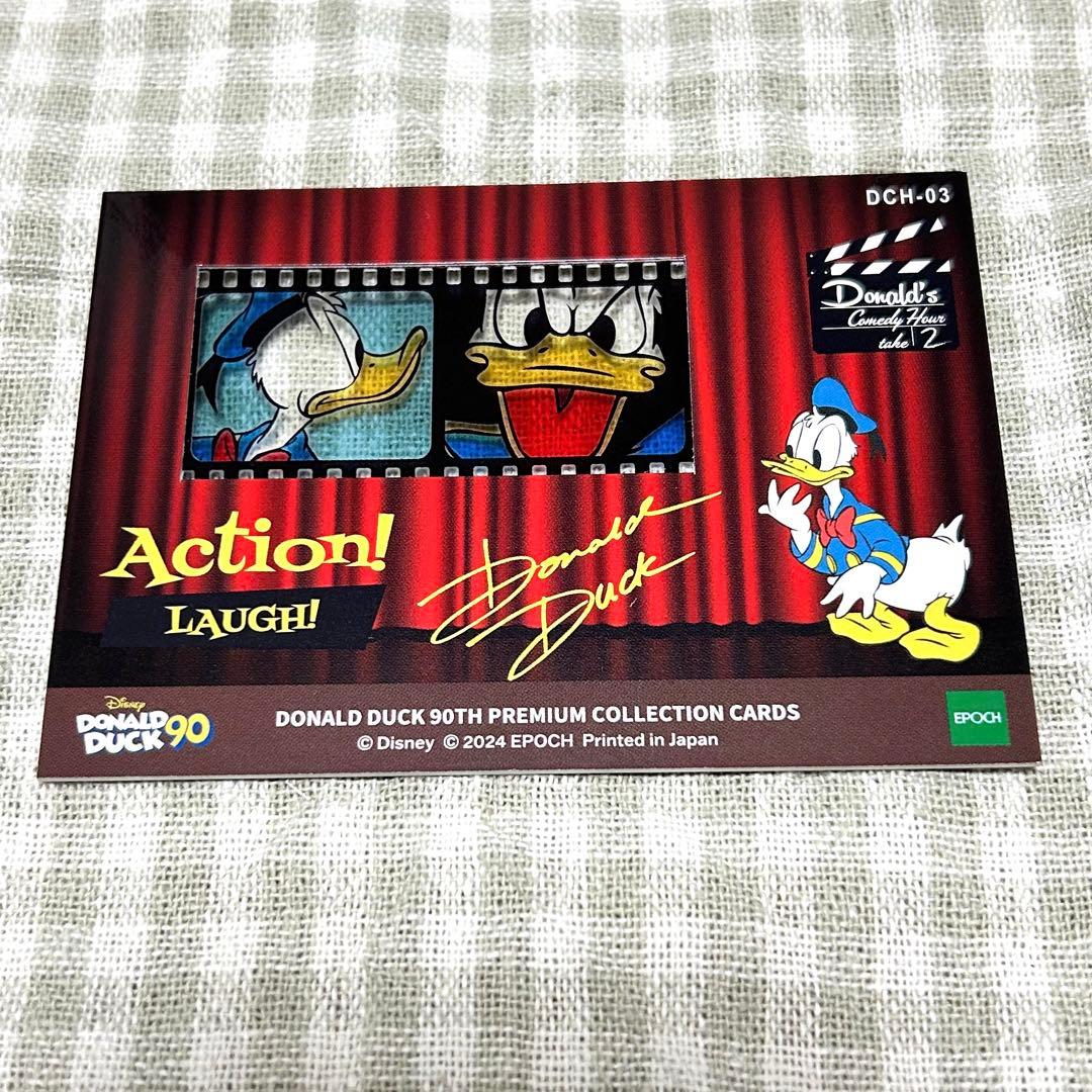 ドナルドダック 90周年プレミアムコレクションカード 50枚限定 - メルカリ