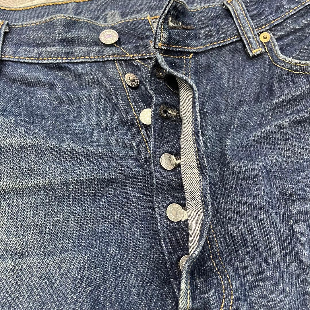 LEVI'S 501 W40 L32 リジットデニム インディゴ - メルカリ