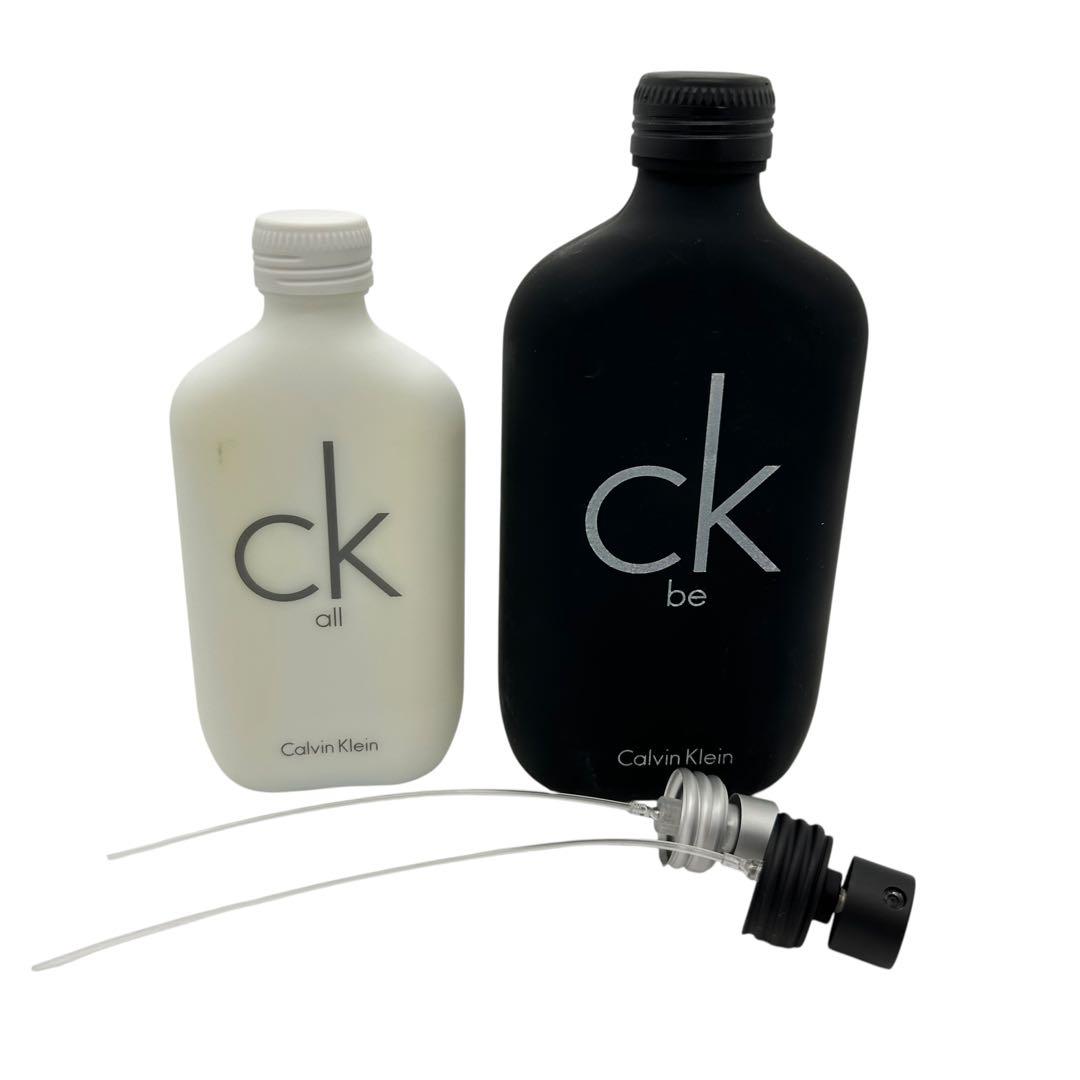 未開封 カルバンクライン オードトワレ 100ml 3本セット 中古2本おまけ