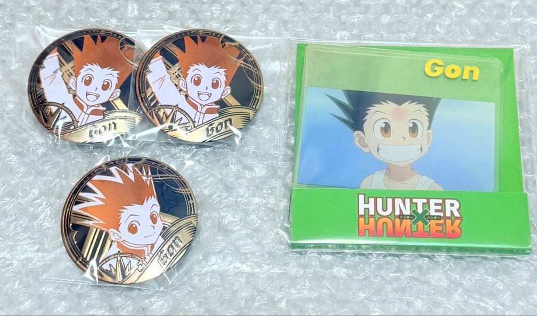 HUNTER×HUNTER ゴン アクリルコースター 缶バッジ セット - メルカリ