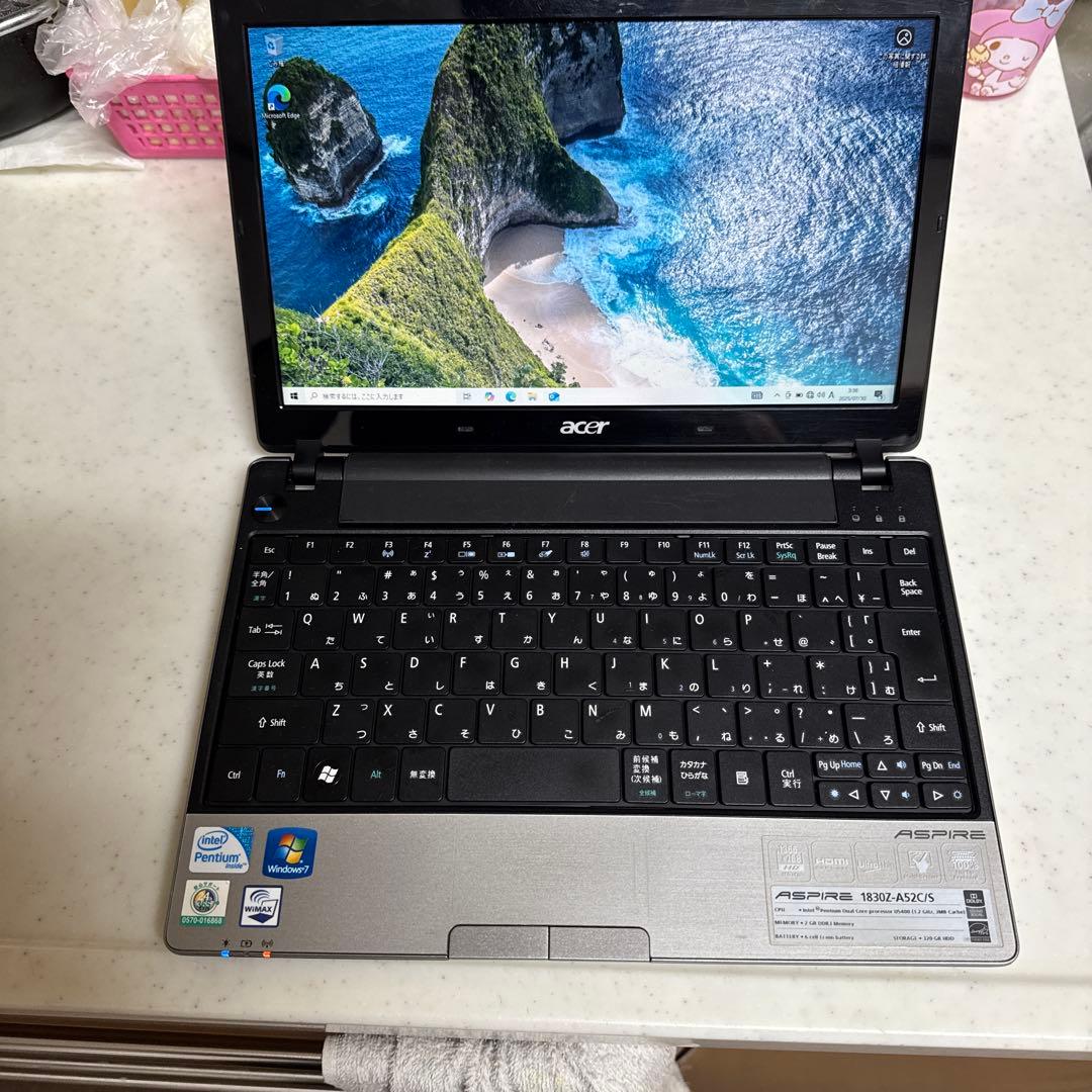Acer Aspire 1830Z-A52C/S ノートパソコン