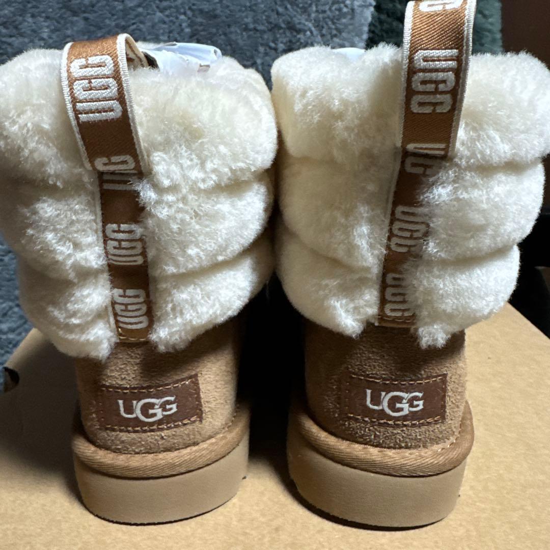 UGG アグ　ムートンブーツ　チェスナット　クラシックミニ　7サイズ　新品未使用 アグ UGG CLASSIC MINI PLATFORM 厚底ムートンブーツ （チェスナット