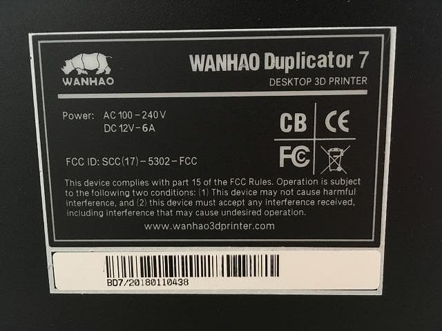 3Dプリンター光造形】WANHAO デュプリケーター7 本日のみ値下げ