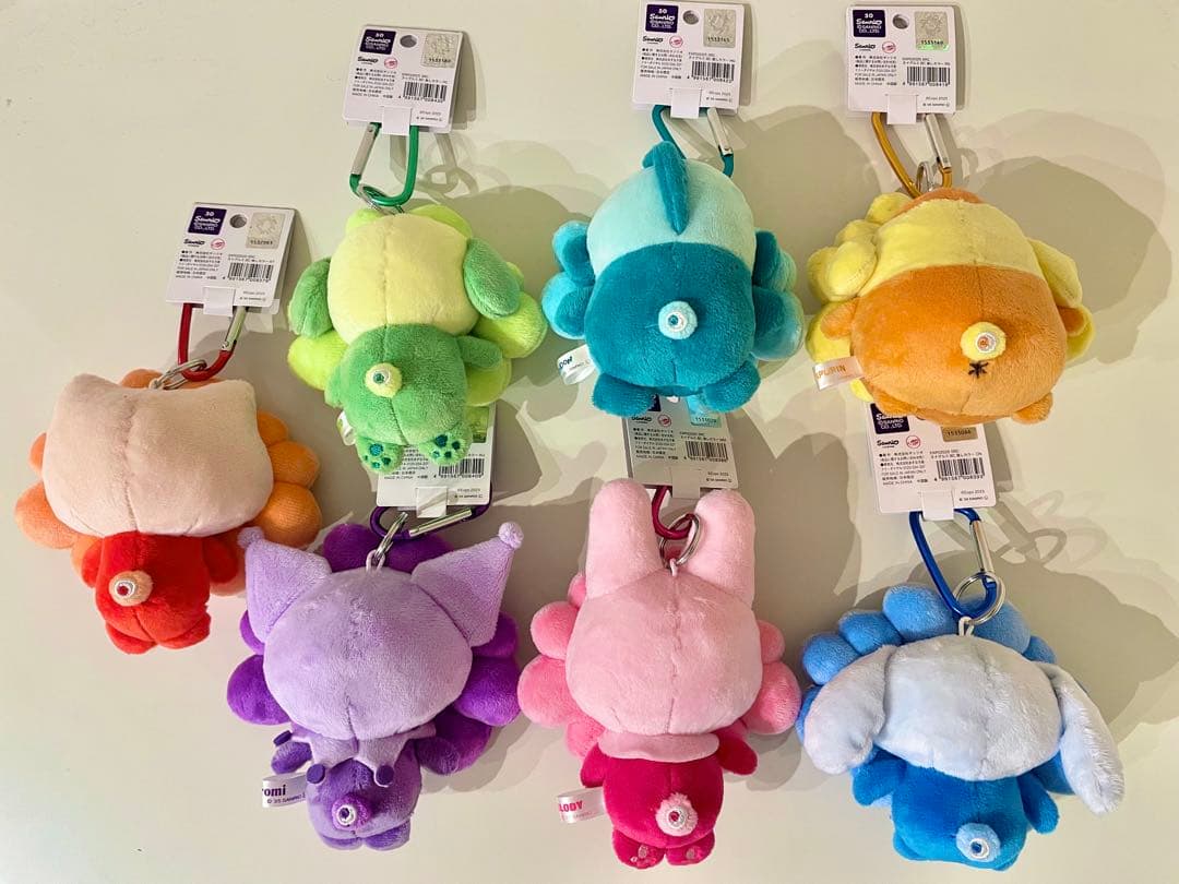 新作 サンリオ 推しカラー ミャクミャク BC ぬいぐるみ 全7種