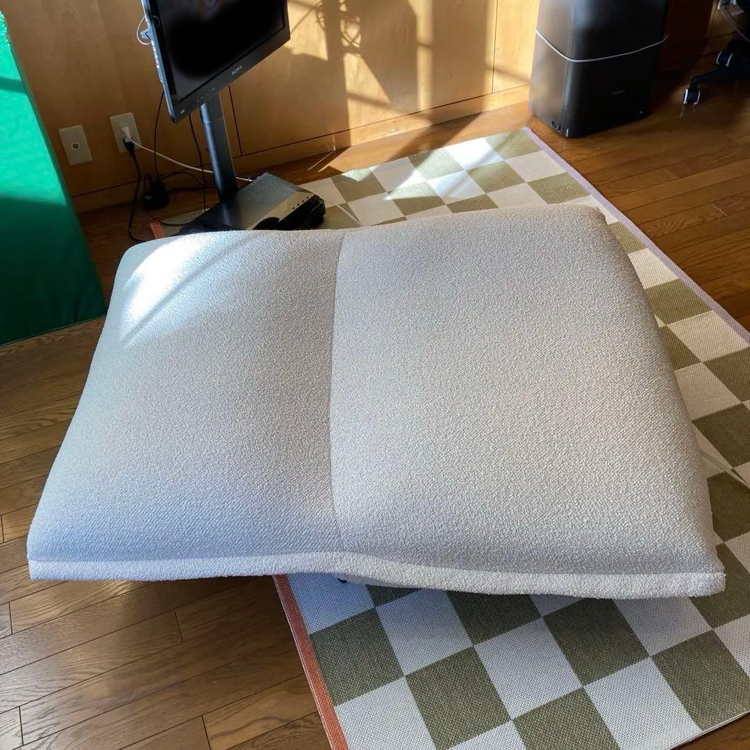 unico saul カバーリングソファ 1.5シーター - メルカリ