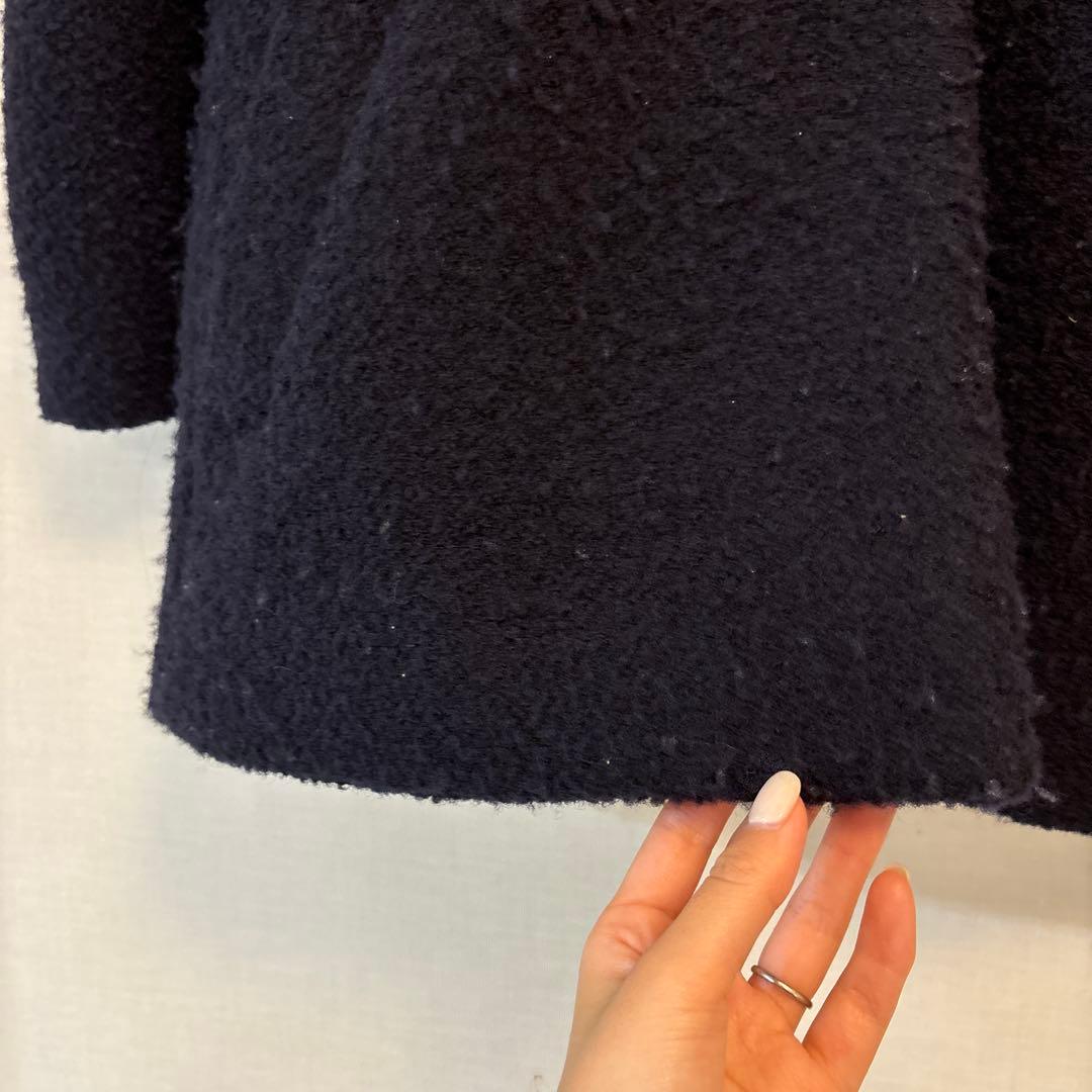 Newans プードルコクーンコート 笹川友里さんコラボ ハッシュ