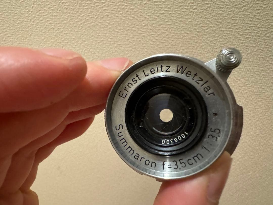 フィルムカメラ Ernst Leitz Wetzlar Summaron 3.5cm 1:3.5