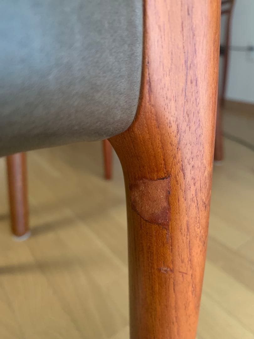 北欧 ヴィンテージチェア J.L.Moller (JLモラー） NO.78本革