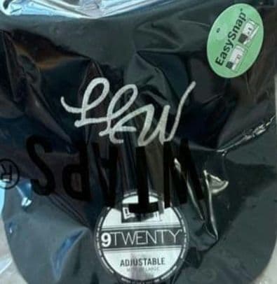 WTAPS 9TWENTY Cap WONY. Flannel. NEW ERA