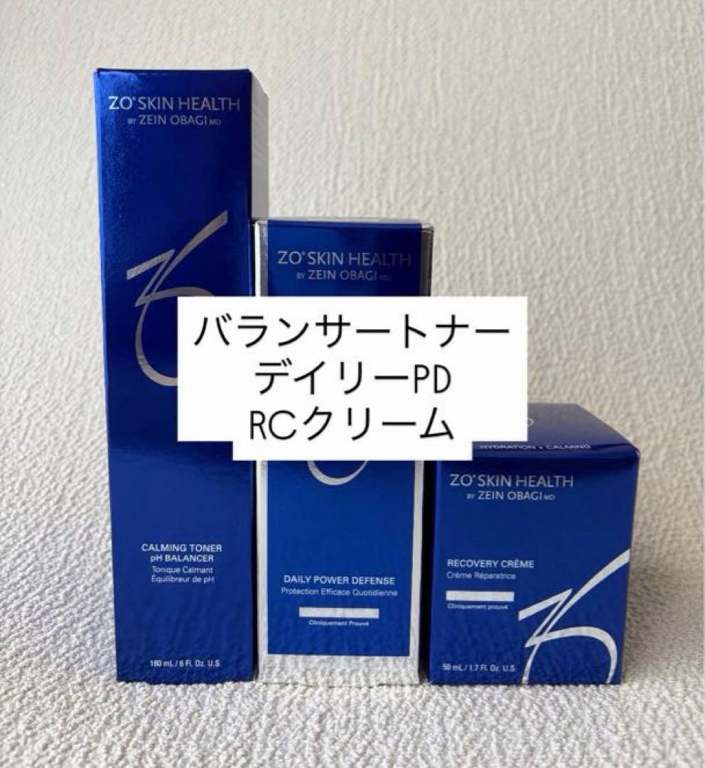 ☆ZO SKIN ☆ゼオスキン バランサートナー& デイリーPD &RCクリーム