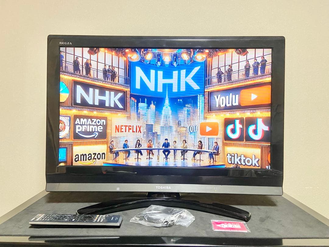 今だけ優待価格】東芝 REGZA｜32V型HD・IPS｜HDMI3