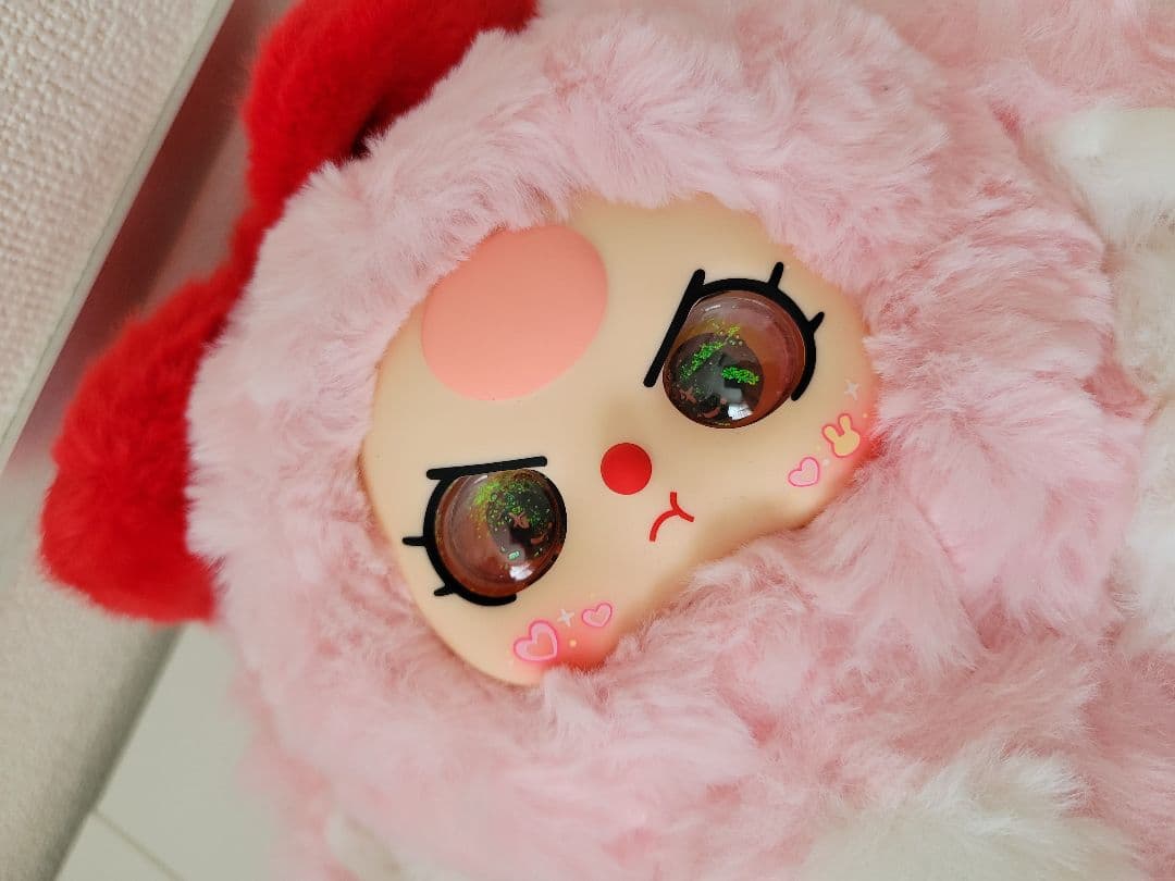 ピンクオイル目】babythree 垂れ耳 おかえりシリーズ ベイビースリー