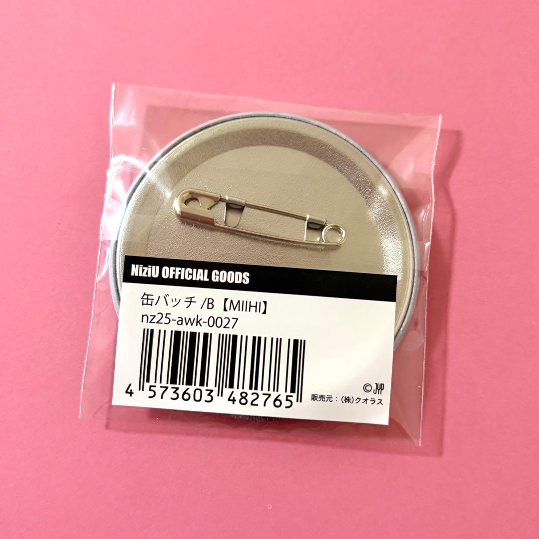 NiziU ミイヒ 缶バッチ 缶バッジ AWAKE - メルカリ