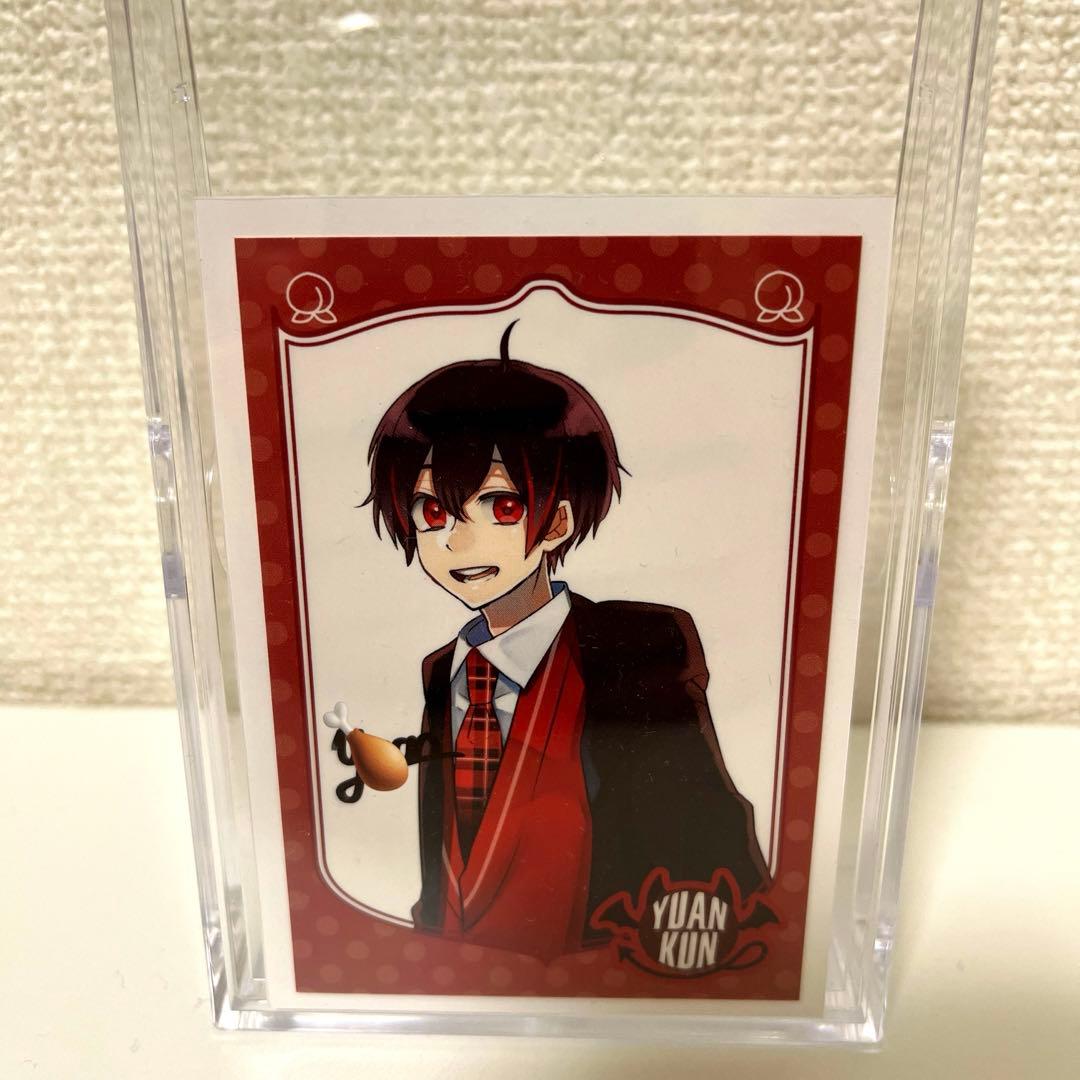 からぴち ゆあんくん 直筆サイン入りトレカ 真夏の桃祭り カラフル