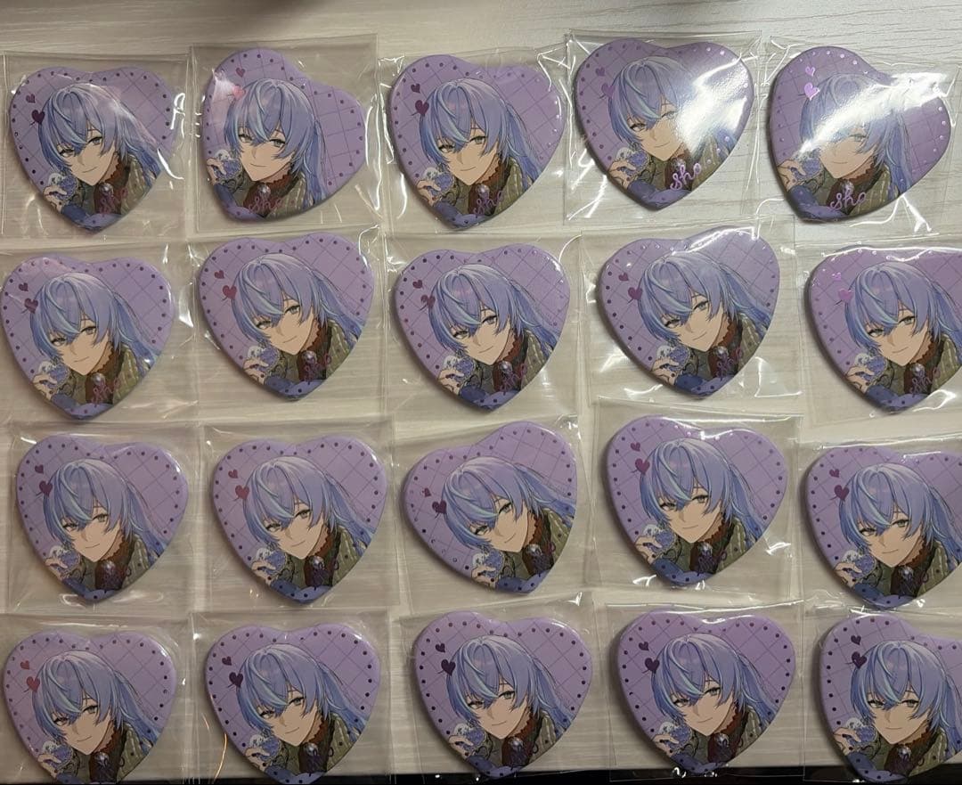 にじさんじ 星導ショウ Melty Valentine 缶バッジ - メルカリ