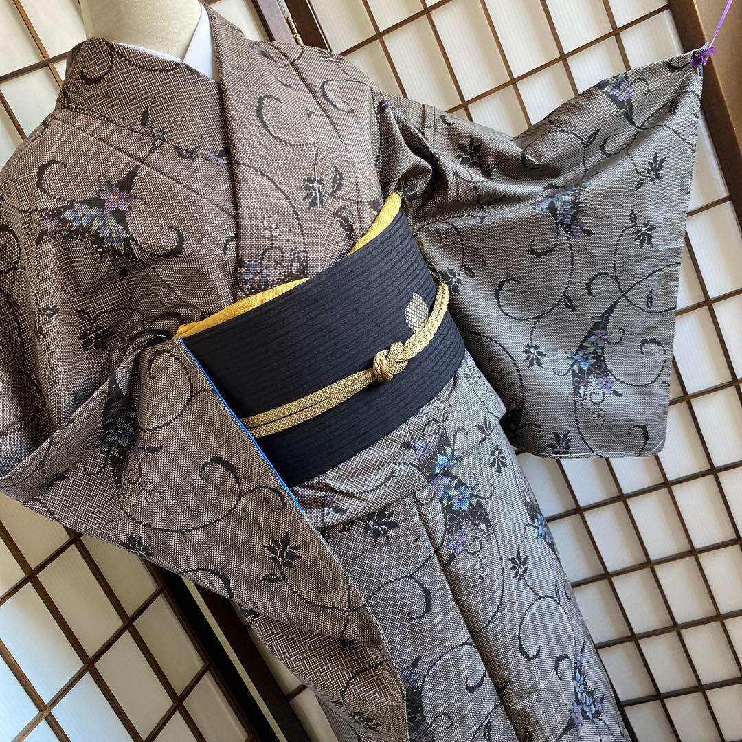 値下げ 本場大島紬 トールサイズ 泥染 未着用