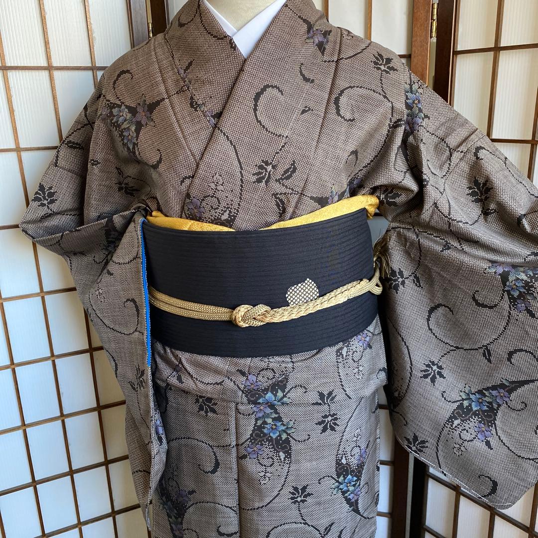 値下げ 本場大島紬 トールサイズ 泥染 未着用