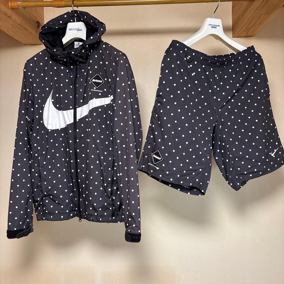 FCRB Nike ドット柄 ジャケット・ショーツセット - メルカリ