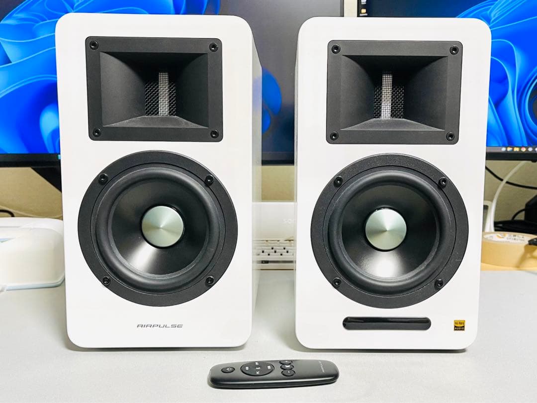 スピーカー・ウーファー AIRPULSE A100 White BT5.0 AIRPULSE - Product Detail - A100