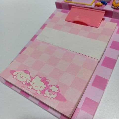 非売品 平成レトロ 2001年 ハローキティ プリン クリリン メモホルダー