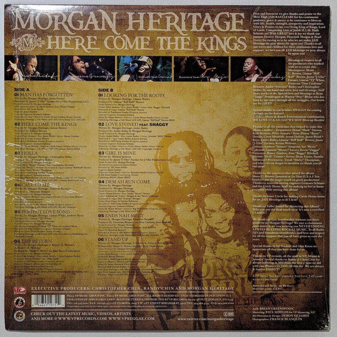 Morgan Heritage Here Come The Kings レコードMorgan Heritage Here