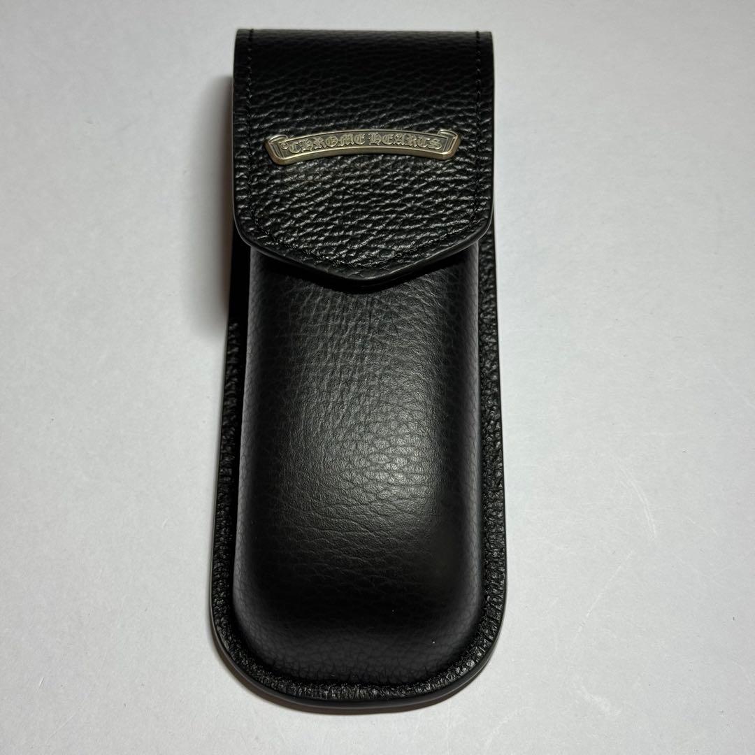 新品 クロムハーツ メガネケース ハードケース アイウェア スクロール