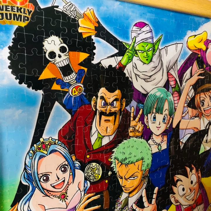 週刊少年ジャンプ40周年 ドラゴンボールZ&ワンピース ジグソーパズル