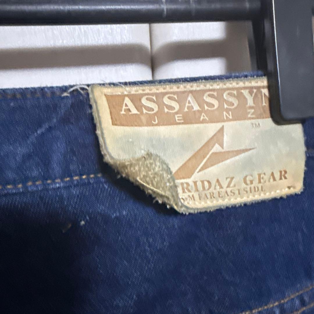 ASSASSYN JEANZ ダークブルー カーゴパンツ ASSASSYN JEANZ ダーク