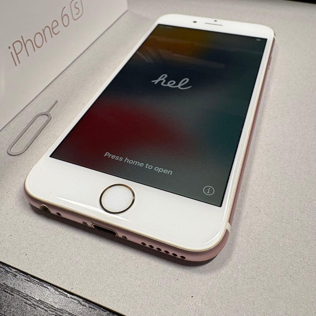 Apple iPhone 6s ローズゴールド 本体 64GB SIMロック有り - メルカリ