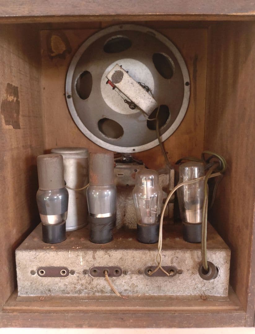 戦前 真空管ラジオ ジャンク品 昭和レトロ 大正ロマン 朝ドラ あんぱん