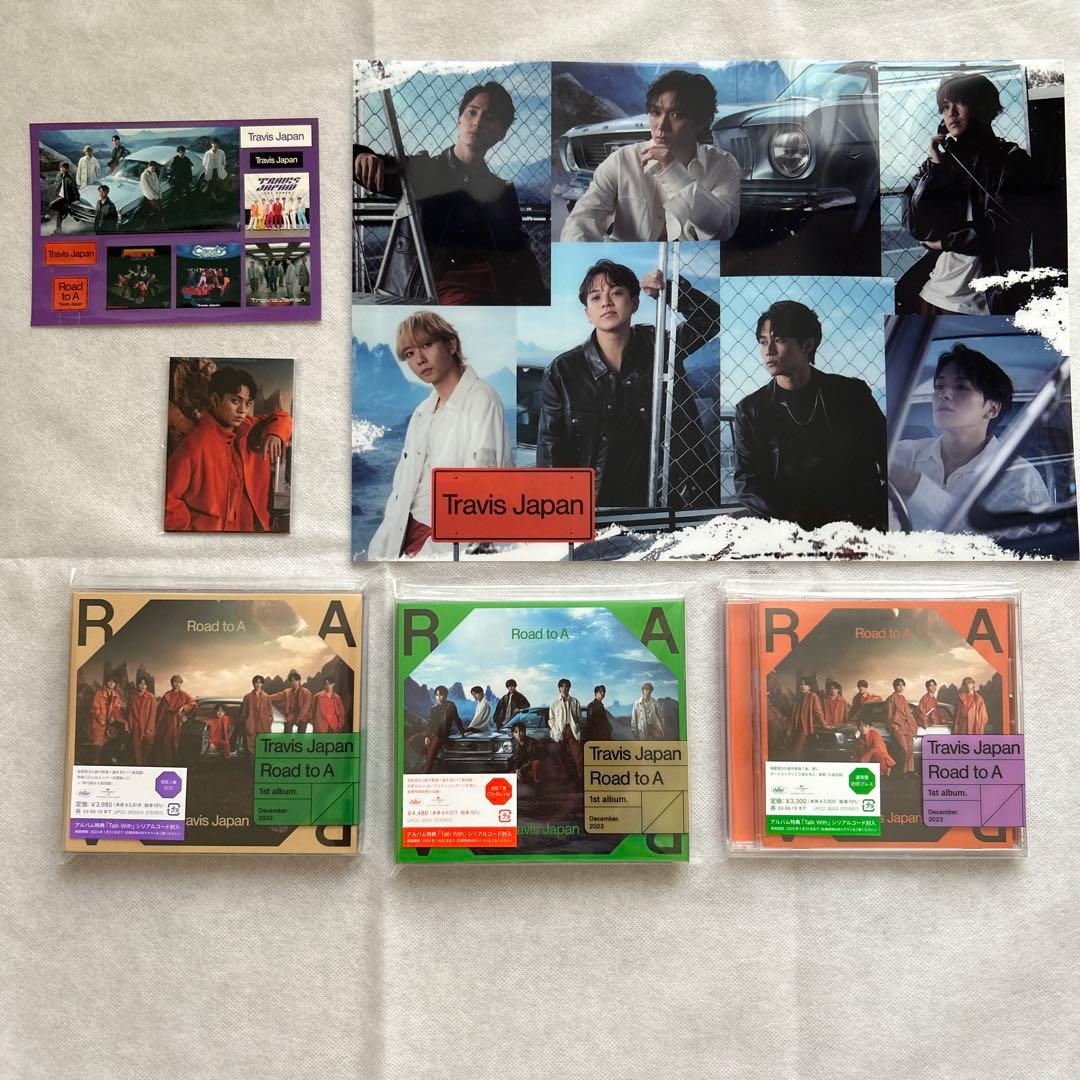 TravisJapan Road to A T・J・通常盤初回プレスおまけつき Amazon.co.jp: 【メーカー特典あり】Road to A (セット:初回T盤+初回J