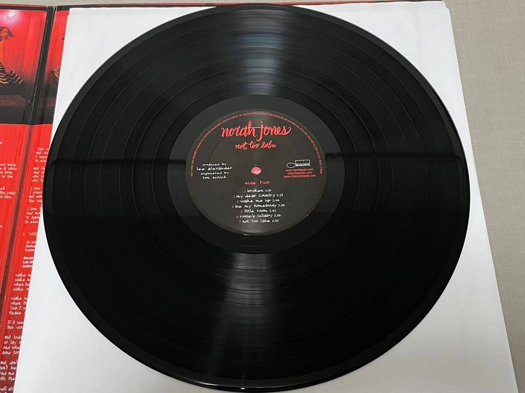 US盤 LP Norah Jones not too late アナログ盤 - メルカリ