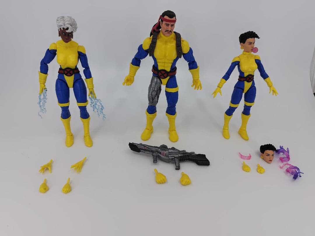 マーベルレジェンド ストーム ジュビリー フォージ 3パック Marvel Legends X-Men 6